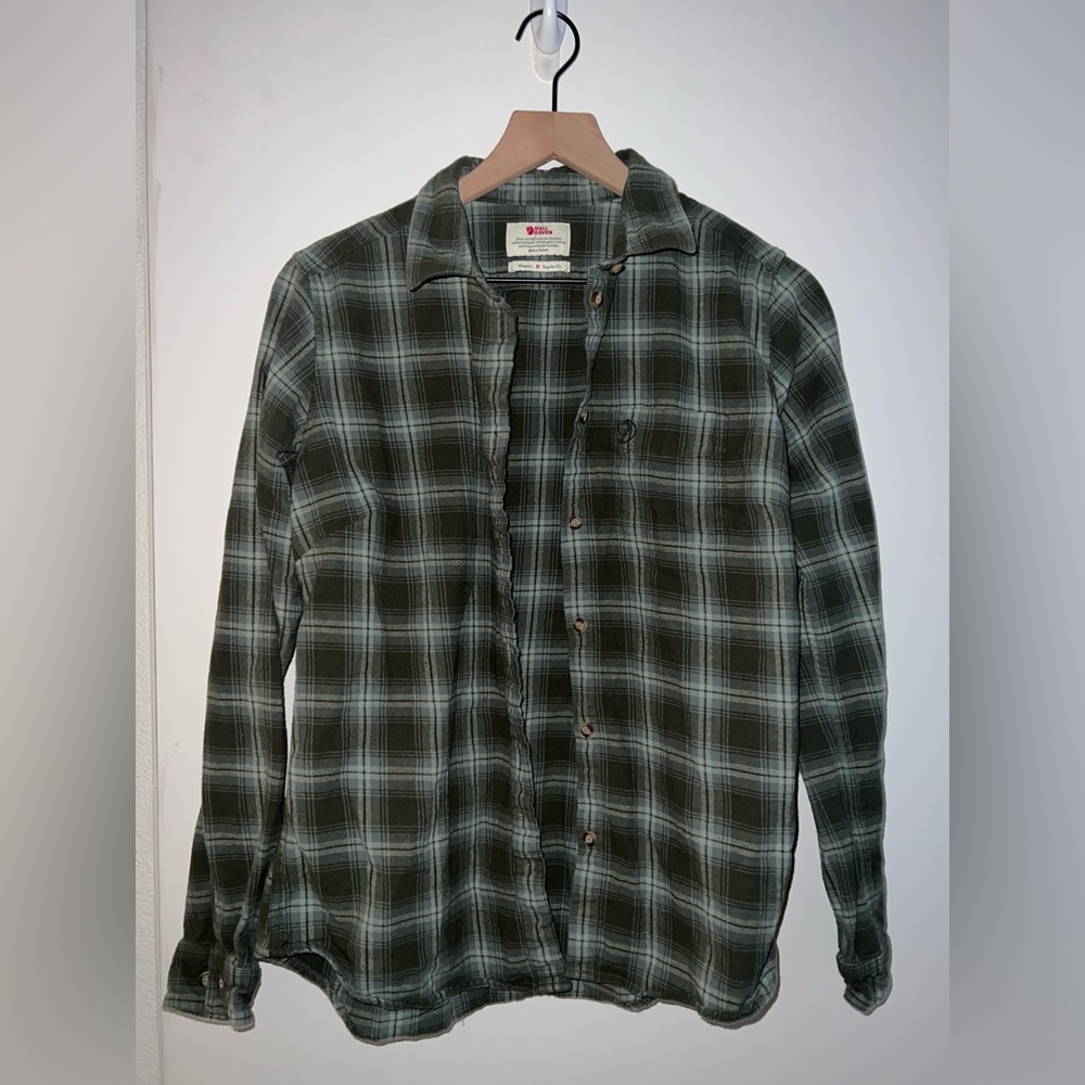 Fjällräven Women’s Plaid Flannel Shirt | Women’s M | Regular Fit